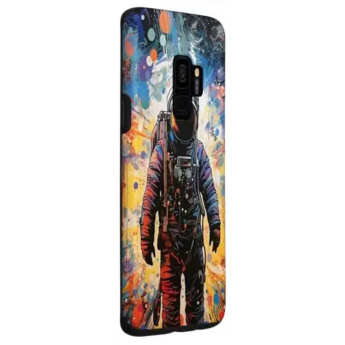 Cosmic Colors: Spaceman in Dynamic Background Case (Galaxy