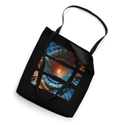 Cosmic Infinite Vortex Passage: Radiant Illumination Tote