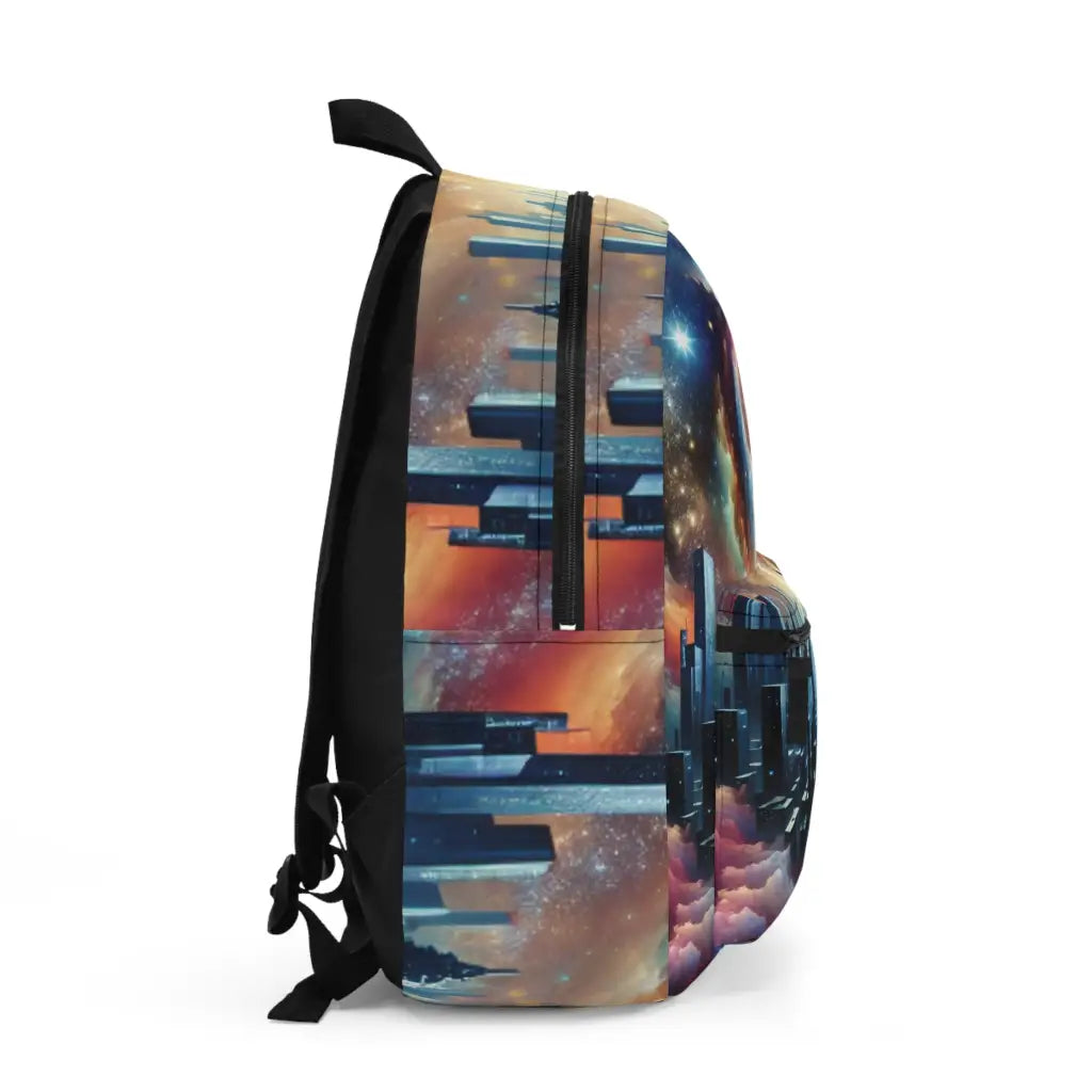 Cosmic Metropolis Envisioned Backpack One size Bags