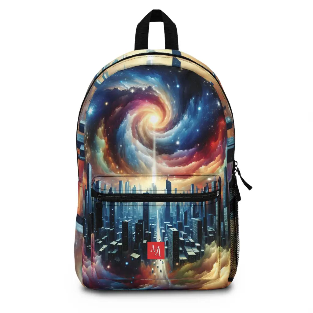 Cosmic Metropolis Envisioned Backpack One size Bags