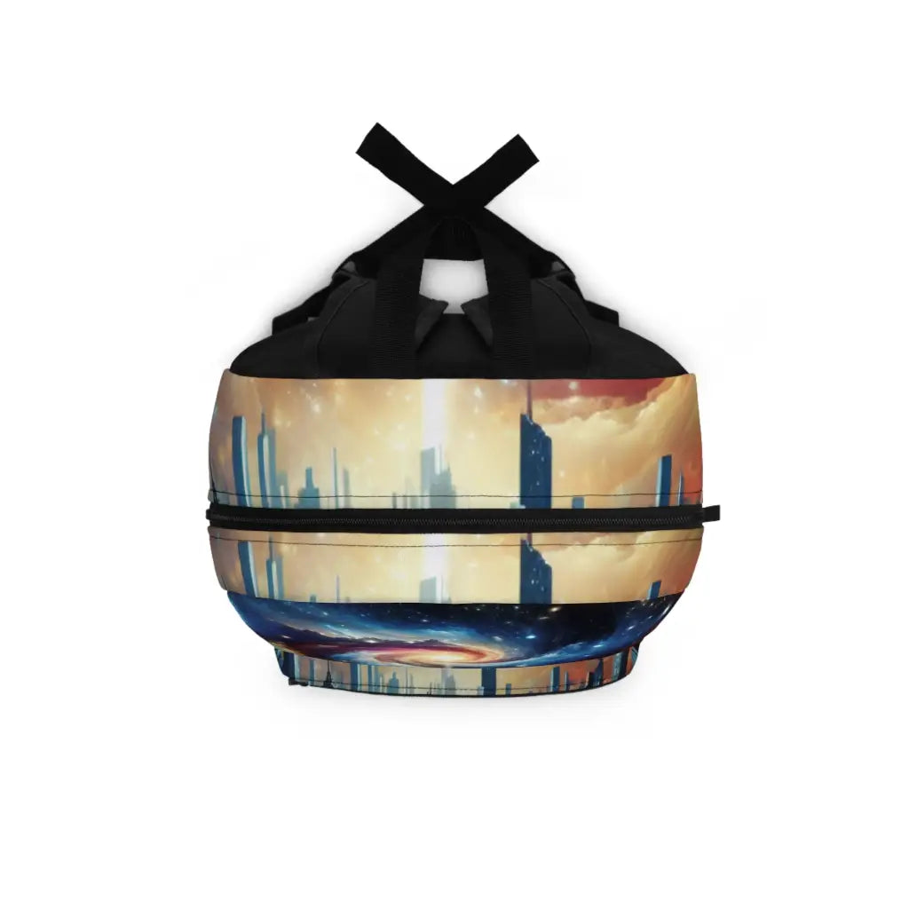 Cosmic Metropolis Envisioned Backpack One size Bags