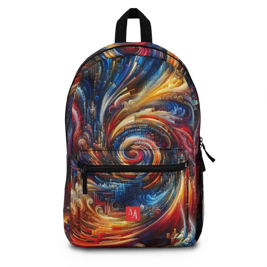 Cosmic Symphony in Spirals Backpack One size Bags