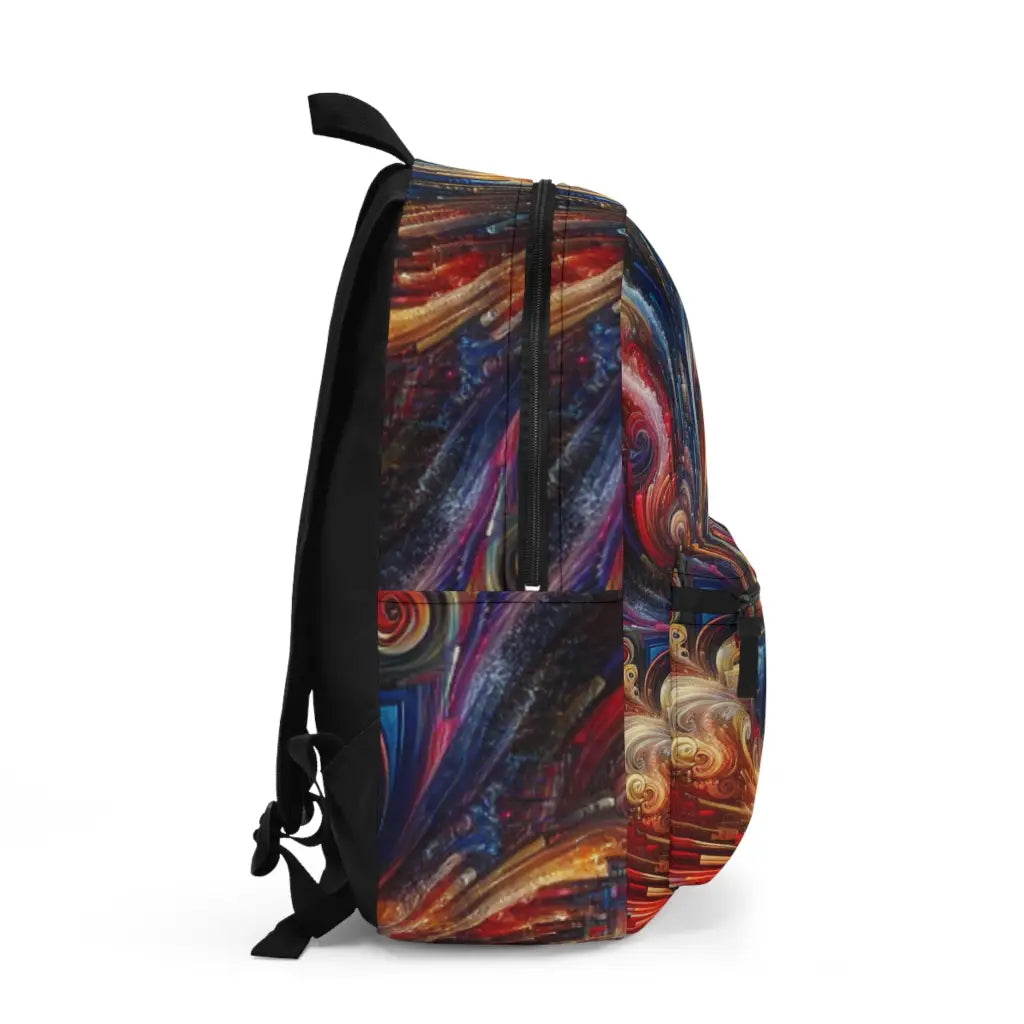 Cosmic Symphony in Spirals Backpack One size Bags