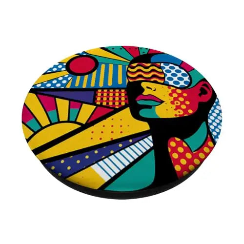 Cosmic Vision: Pop Art Exploration PopSockets Swappable