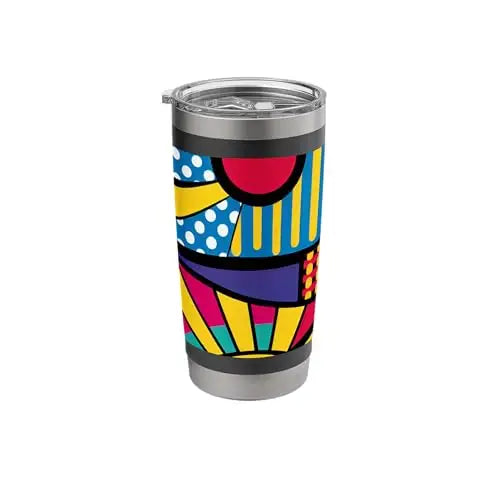 Cosmic Vision: Pop Art Exploration Stainless Steel