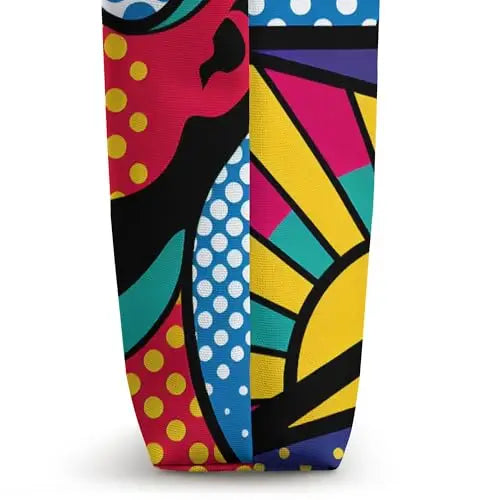 Cosmic Vision: Pop Art Exploration Tote Bag Apparel