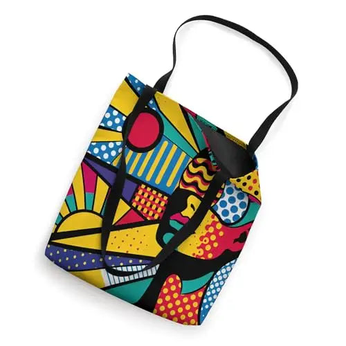 Cosmic Vision: Pop Art Exploration Tote Bag Apparel