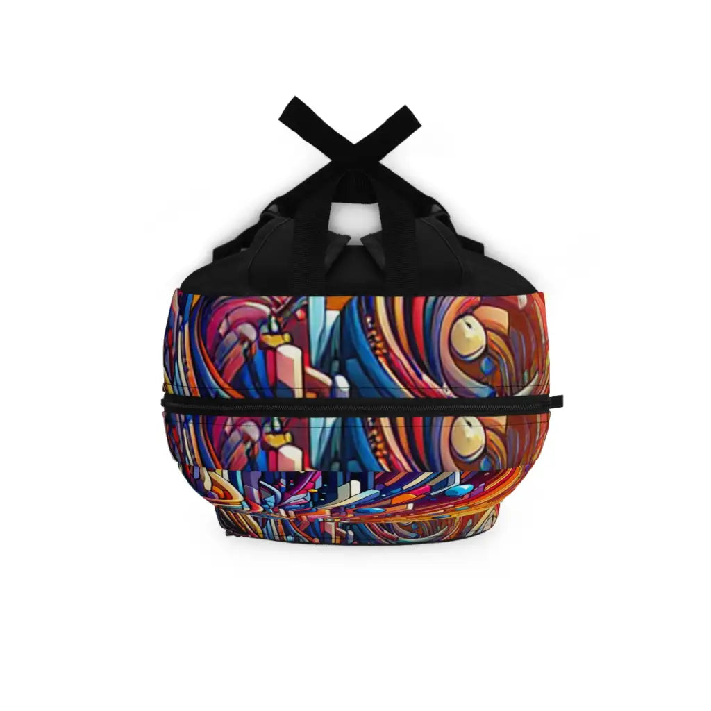 Cosmic Vortex Adventure Backpack One size Bags