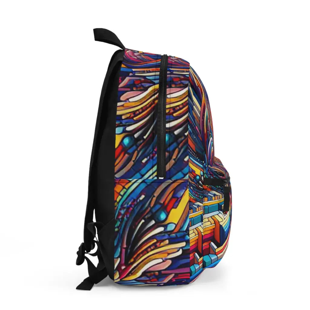 Cosmic Vortex Adventure Backpack One size Bags