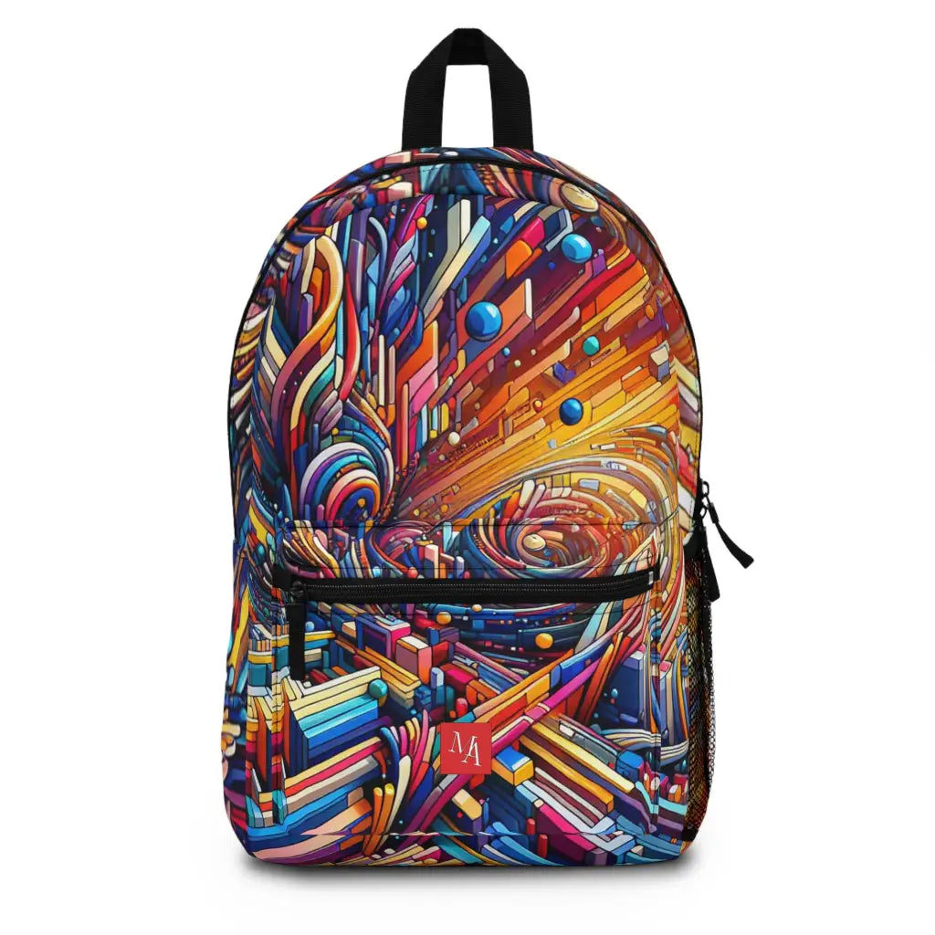 Cosmic Vortex Adventure Backpack One size Bags