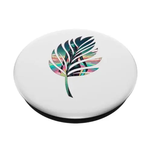 Cosmic Voyager: Astronaut in a Futuristic Oasis PopSockets