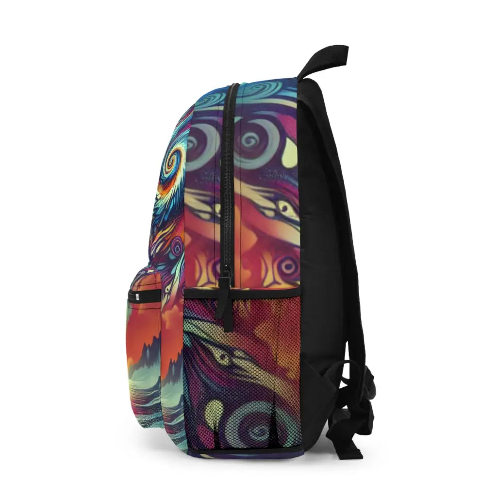 Cosmic Whirlwind Fantasy Backpack One size Bags
