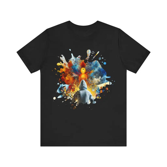 Creative Explosion Jersey Short Sleeve Tee Black / S T Shirt