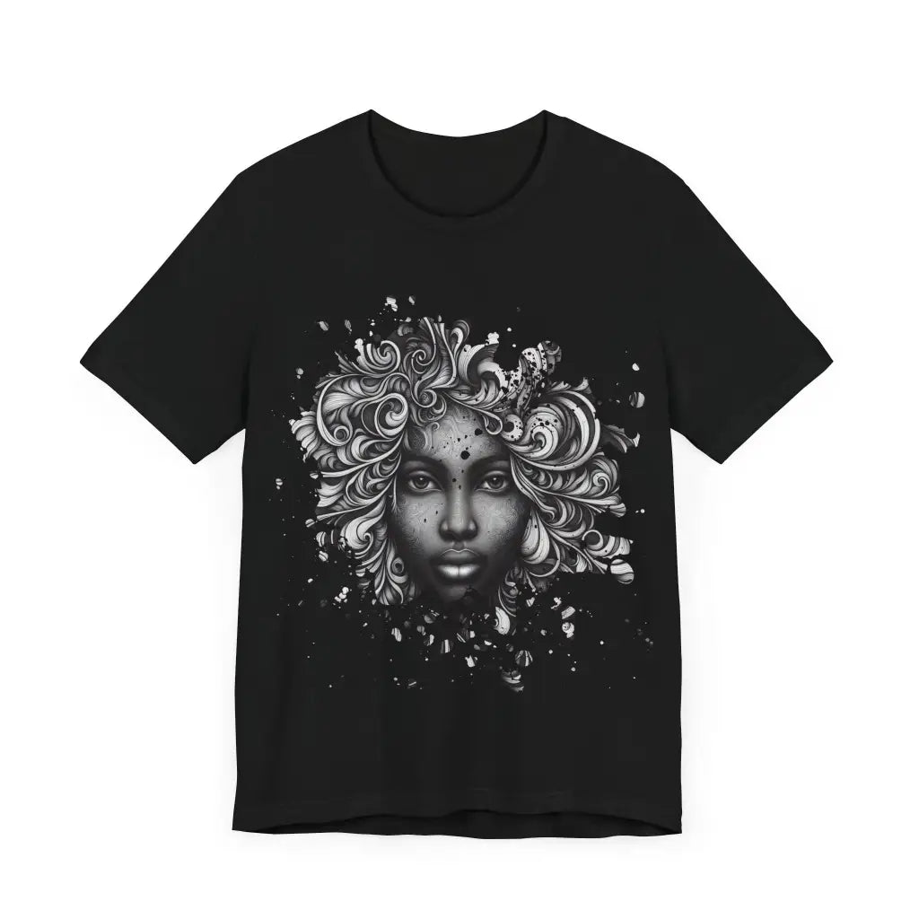 Curled Essence - Jersey Short Sleeve Tee - T-Shirt