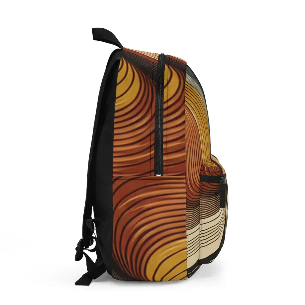 Curved Hues Wavelengths - Backpack - One size - Bags