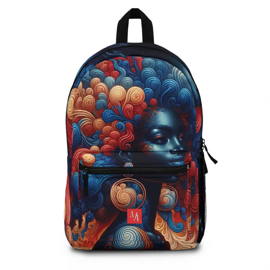 Curves of Color and Light Backpack One size Bags