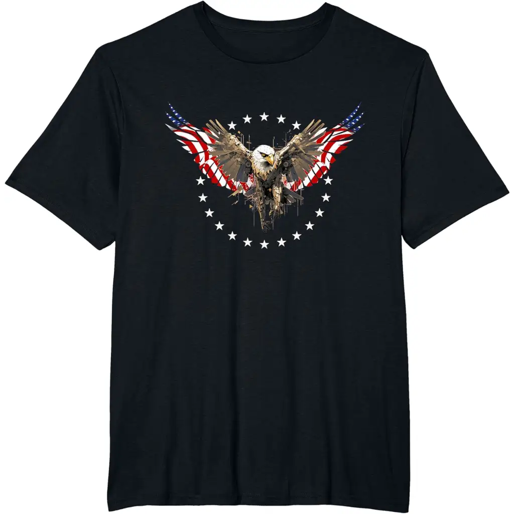 Men’s Cyber Patriot: The Wings of Freedom T-Shirt - Big