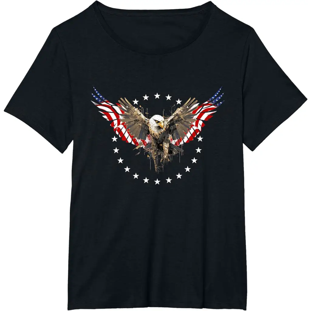 Men’s Cyber Patriot: The Wings of Freedom T-Shirt