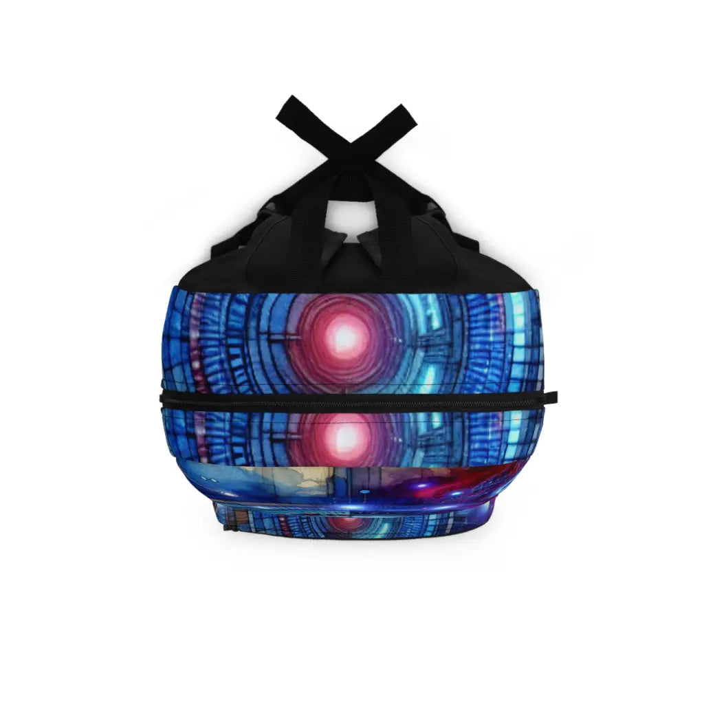 Cyclic Fusion in Watercolor Backpack One size Bags