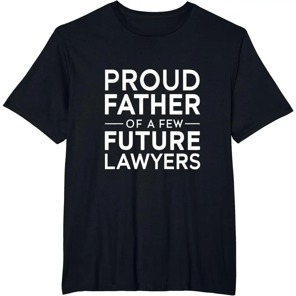 Men’s Dad of Future Lawyers for Father’s Day T-Shirt