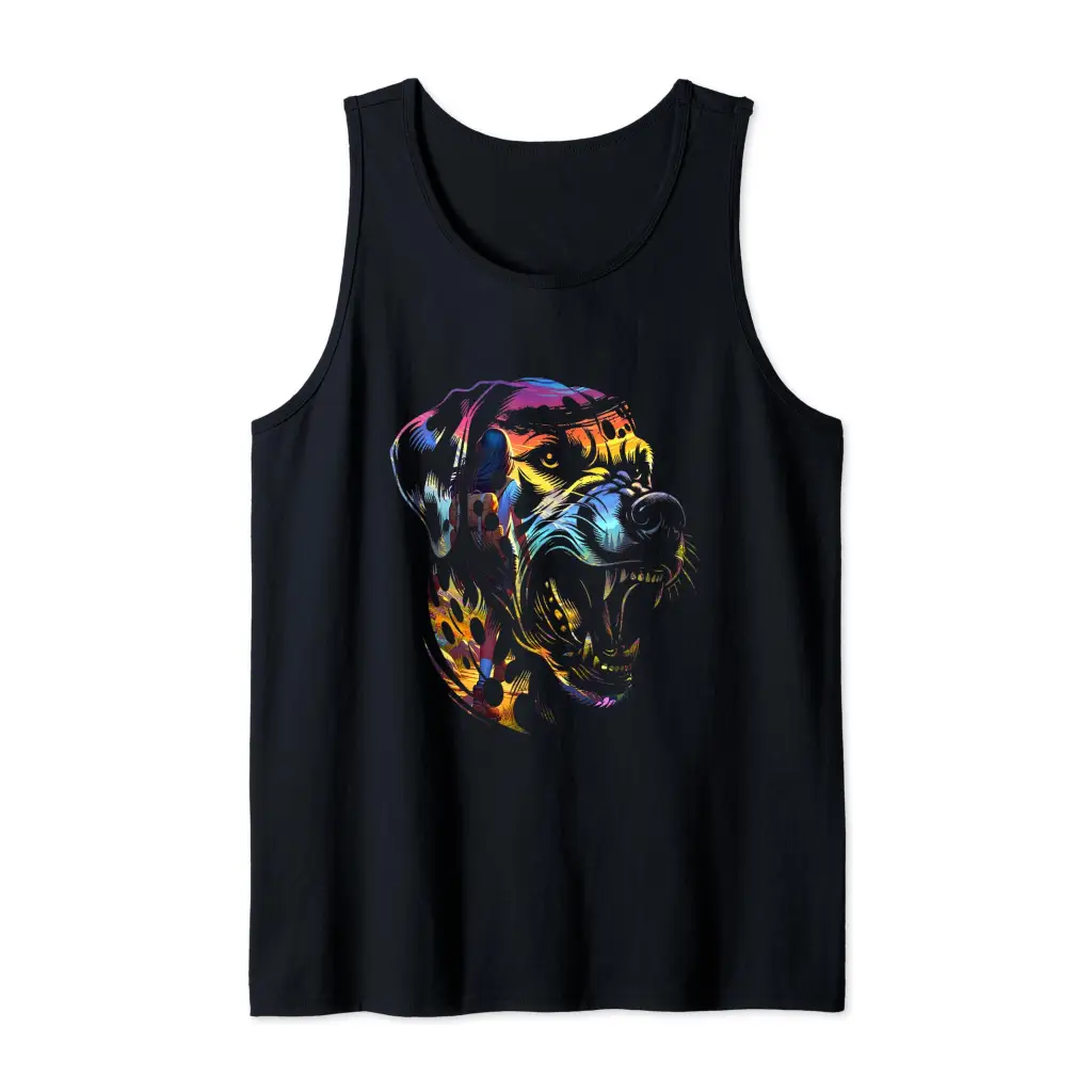 Dalmatian Guardian’s Spirit: Echoes of Loyalty Tank Top