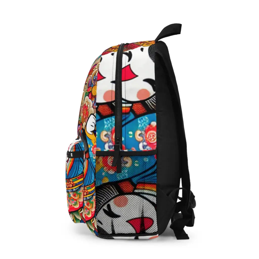 Dance of Joy: Cultural Celebration Backpack One size Bags