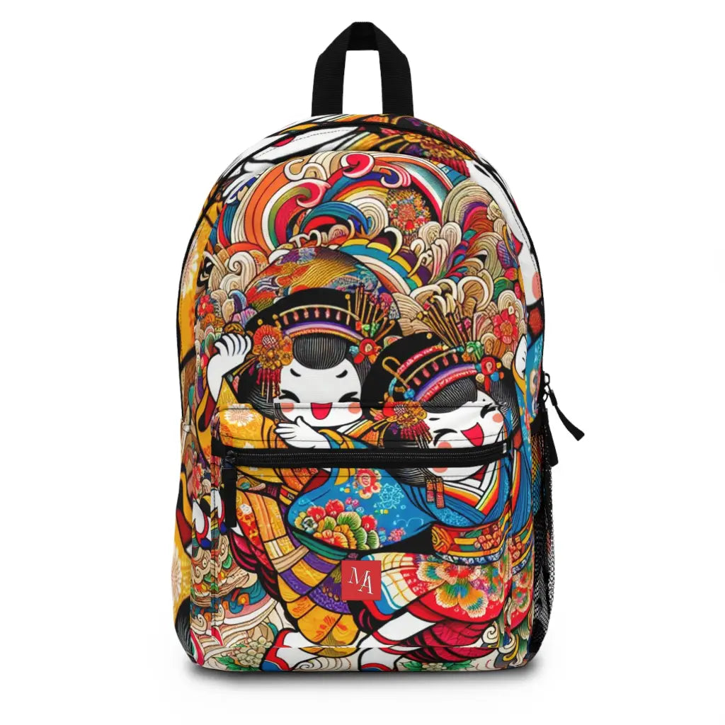 Dance of Joy: Cultural Celebration Backpack One size Bags