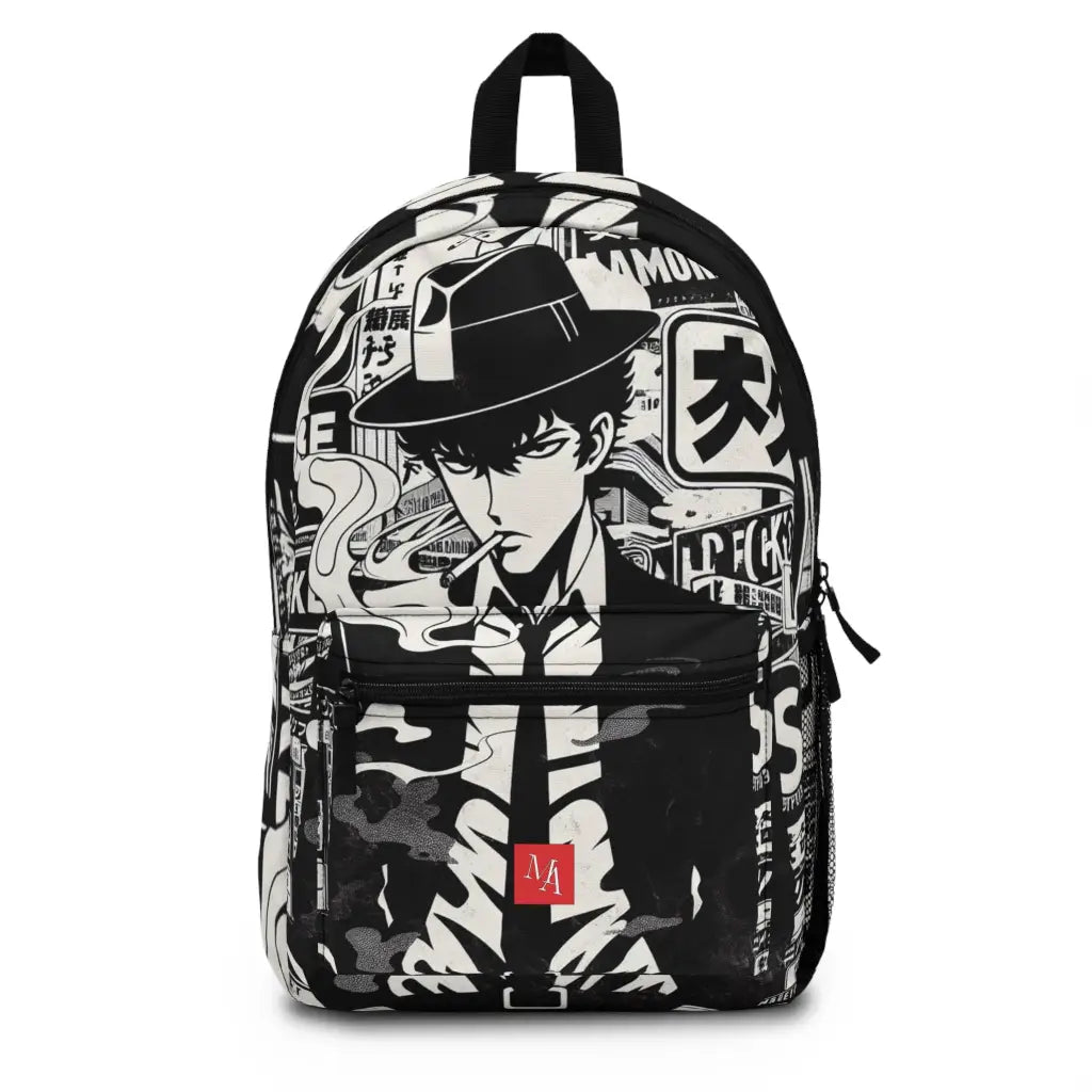 Detective Noir in the City Backpack One size Bags
