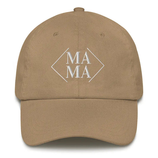 Diamond Mama Dad Hat - Khaki
