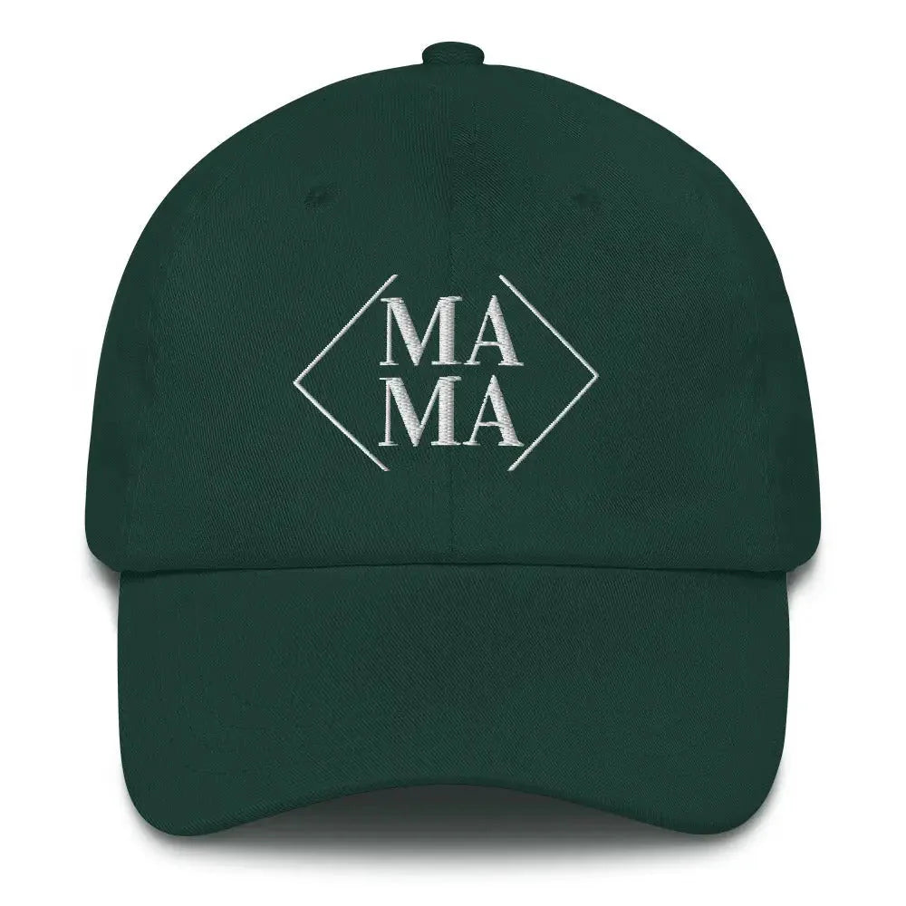 Diamond Mama Dad Hat - Spruce