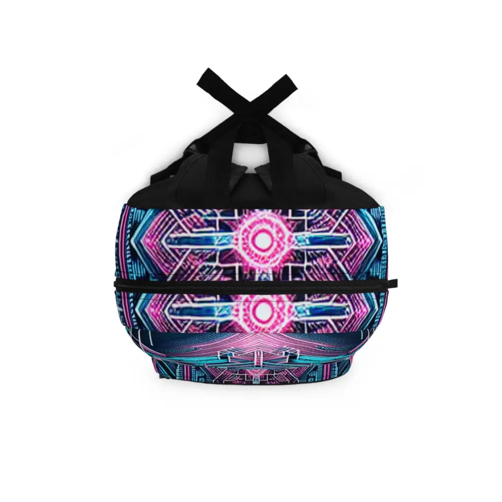 Digital Maze Tapestry Backpack One size Bags