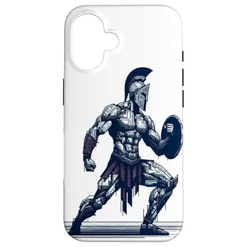 Digital Spartan: Guardian of the Circuit Case (iPhone