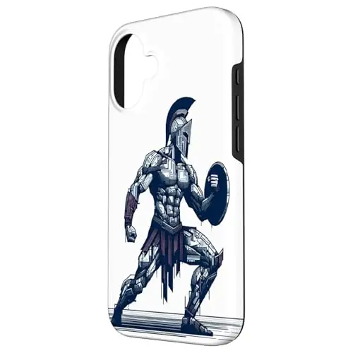 Digital Spartan: Guardian of the Circuit Case (iPhone