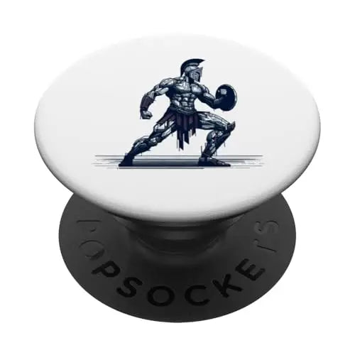 Digital Spartan: Guardian of the Circuit PopSockets