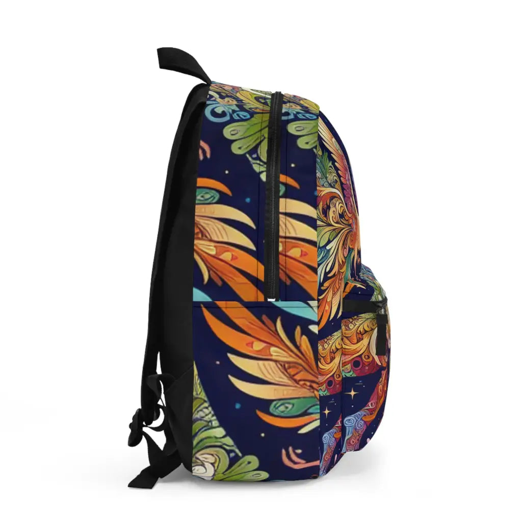 Dinosaurs in a Celestial Garden Backpack One size Bags