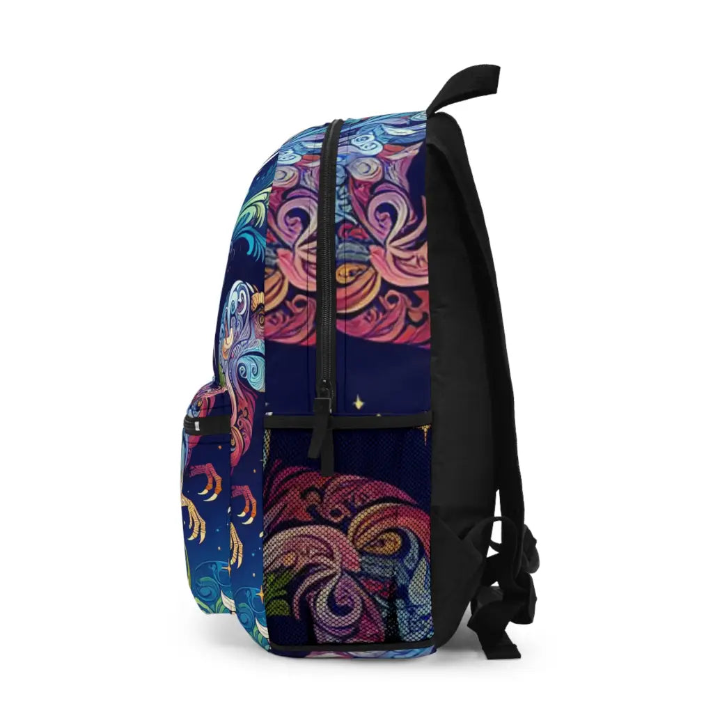 Dinosaurs in a Celestial Garden Backpack One size Bags
