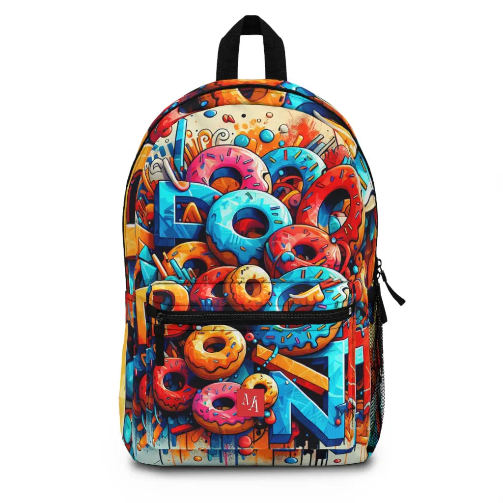 Donut Delight Explosion Backpack One size Bags