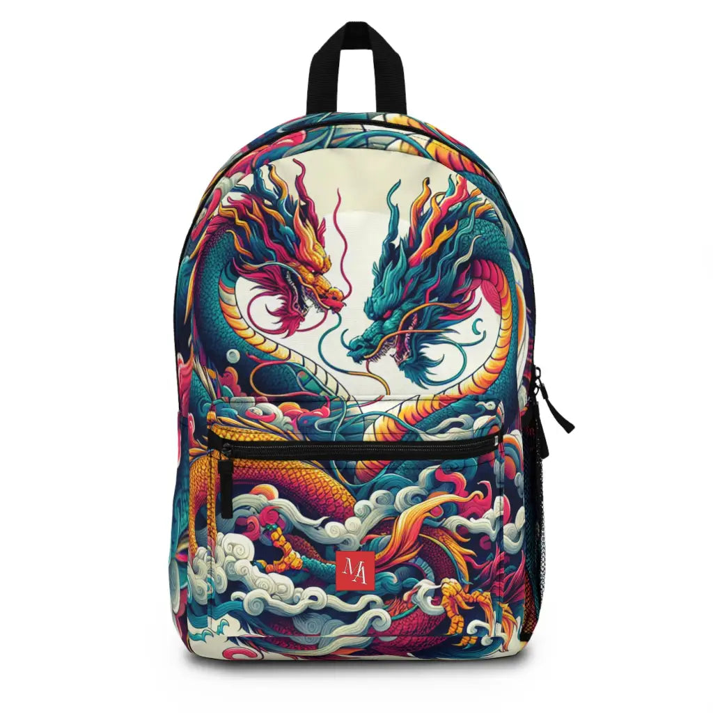 Dragon Dance in the Clouds Backpack One size Bags