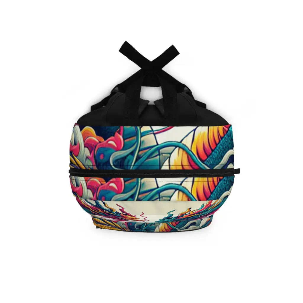 Dragon Dance in the Clouds Backpack One size Bags