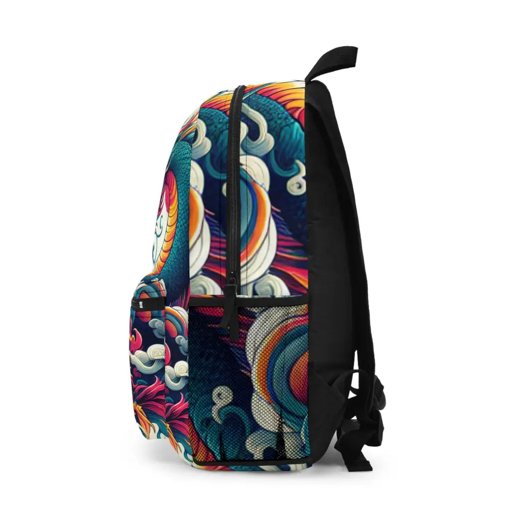 Dragon Dance in the Clouds Backpack One size Bags