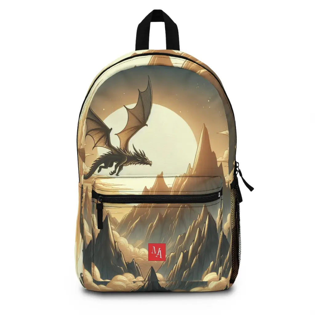 Dragon Flying in Majestic Splendor Backpack One size Bags