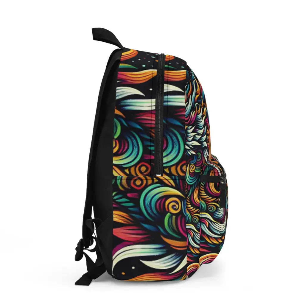 Dragon in a Dynamic Array Backpack One size Bags