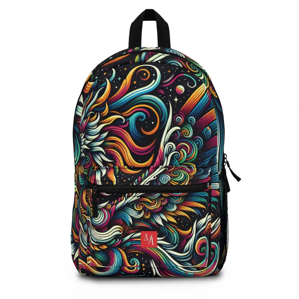 Dragon in a Dynamic Array Backpack One size Bags