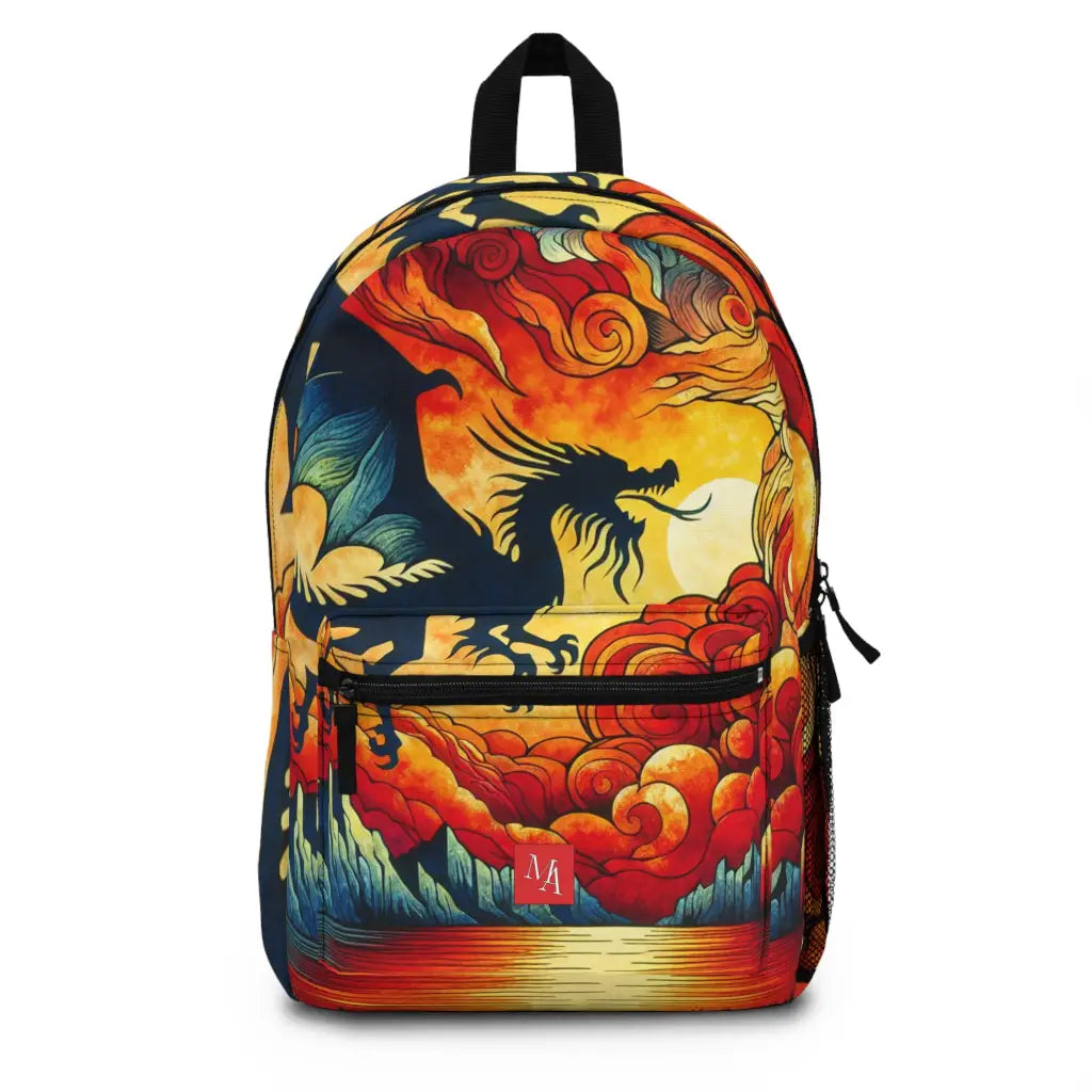 Dragon in Flight Backpack One size Bags