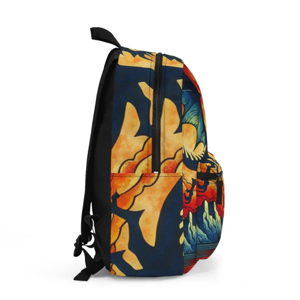 Dragon in Flight Backpack One size Bags