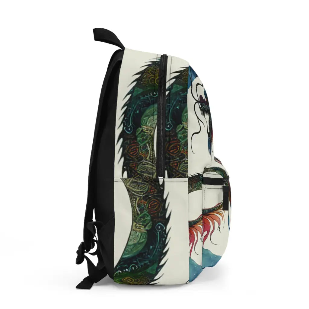 Dragon’s Celestial Dance Backpack One size Bags