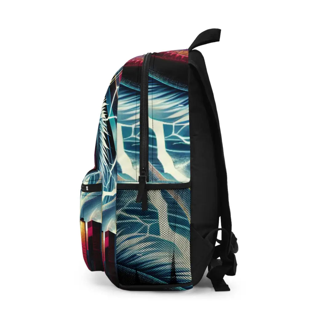 Dragon’s Dominion Over Skyscrapers Backpack One size Bags