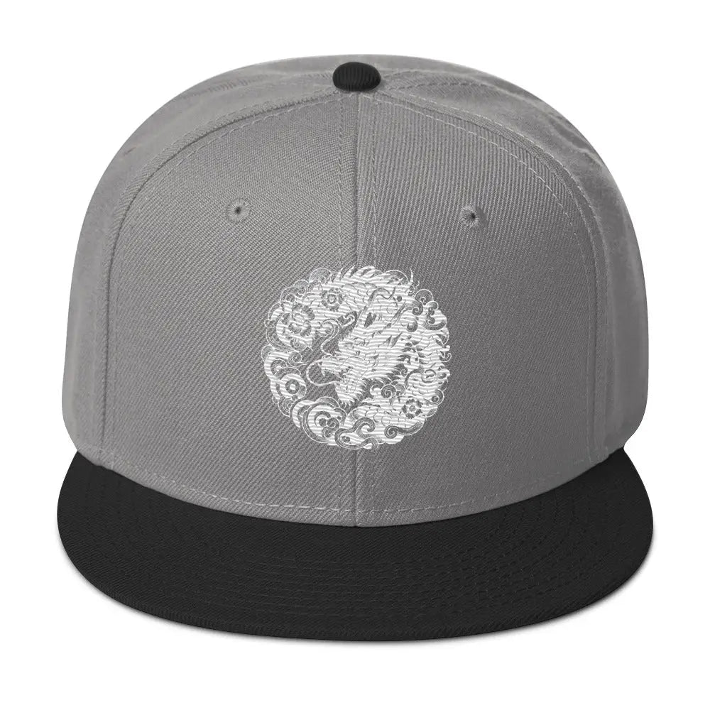 Dragon’s Embrace: Japanese Style Dragon Snapback Hat