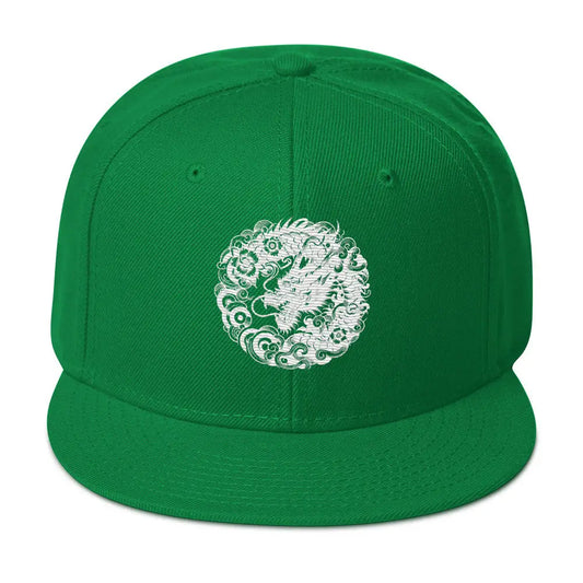 Dragon’s Embrace: Japanese Style Dragon Snapback Hat