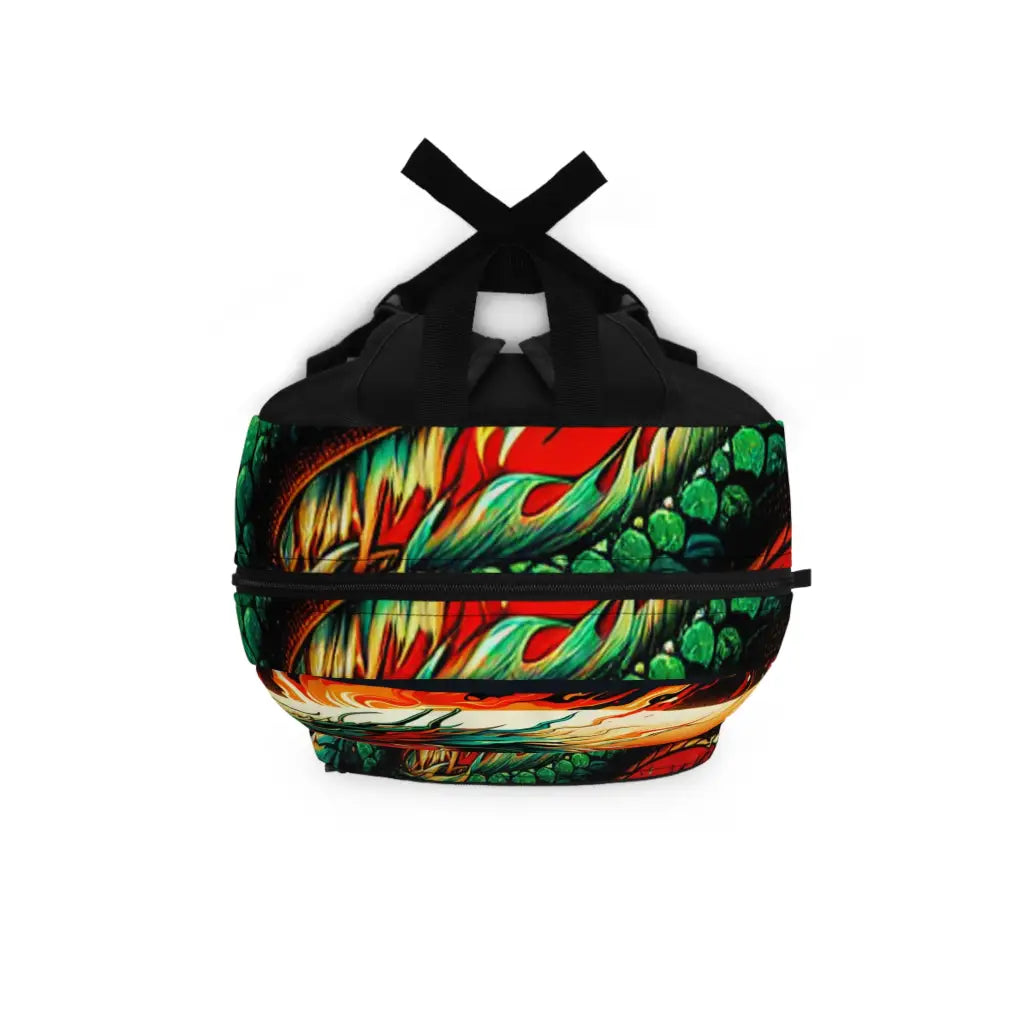 Dragon’s Fiery Ascension Backpack One size Bags